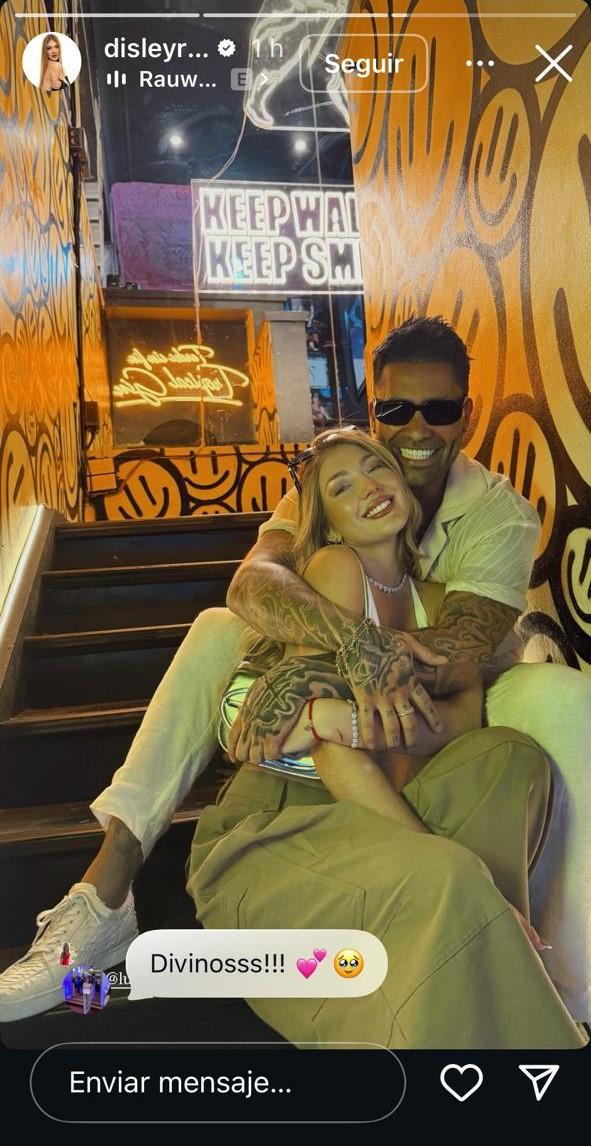 Disley Ramos y Luis Jiménez - Instagram