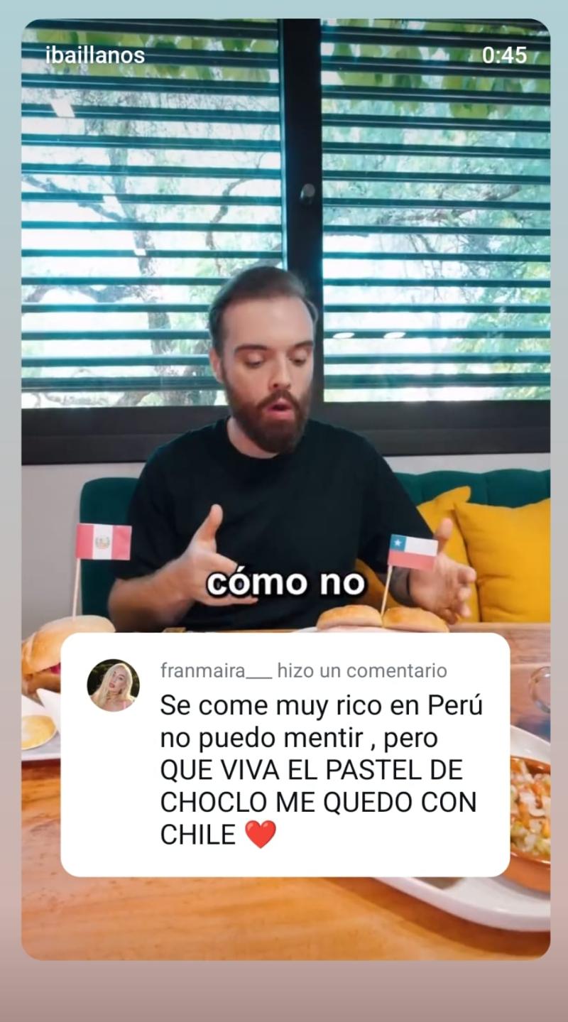 Comentario de Fran Maira - Instagram