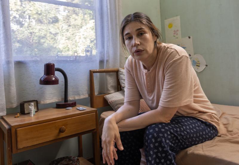 María Paz Grandjean en "Limpia"