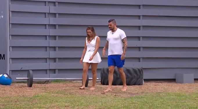 Juan Pedro y Valentina Concha en Mundos Opuestos