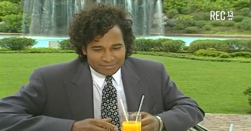 Julio Sabala en Venga Conmigo, 1995