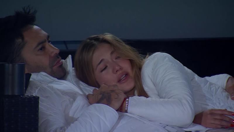 Disley llora con Luis Jiménez en Mundos Opuestos