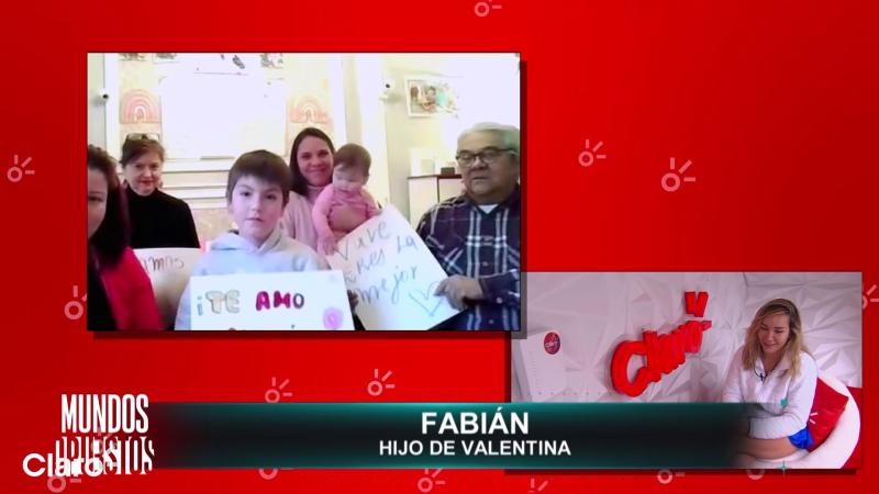 Valentina Concha y su hijo Fabián