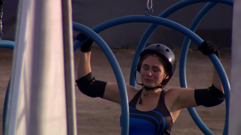 Nicole Leiva lloró tras la prueba por equipos de Mundos Opuestos