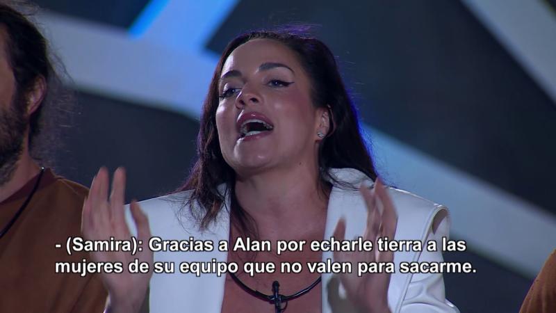 Samira discute con Ignacia en Mundos Opuestos