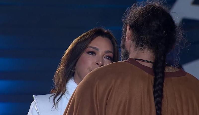 Marlen Olivari y Mario Ortega