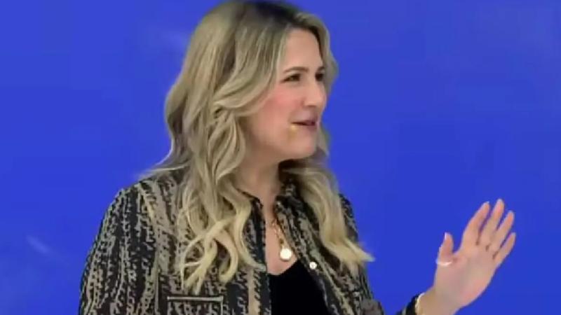 Michelle Adam en "Tu Día"