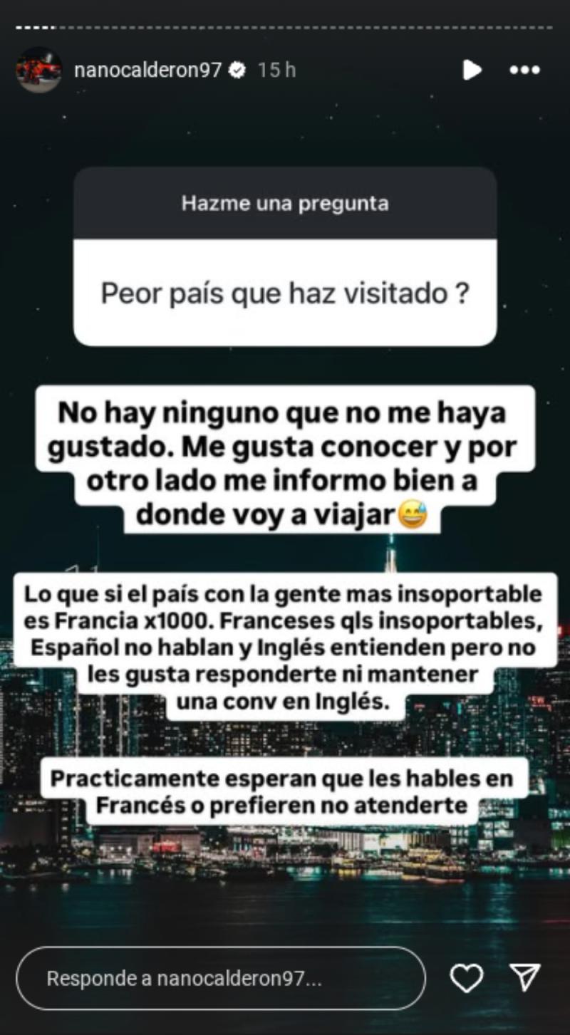 Nano Calderón - Instagram