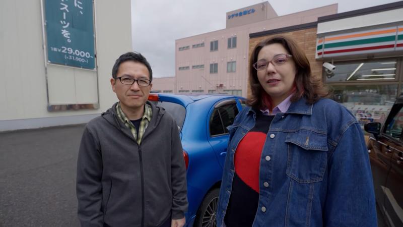 Flavia y su esposo en Siempre hay un chileno. Créditos: Canal 13