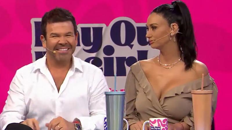 Pamela Díaz y Nacho Gutiérrez en "¡Hay que decirlo!"