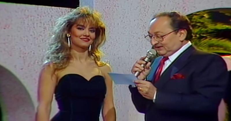 Paola Camaggi en Miss Chile 1989