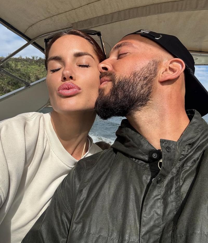 Gala Caldirola junto a Cristóbal Sumar - Instagram