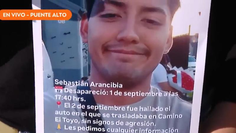 Joven desaparecido en Puente Alto