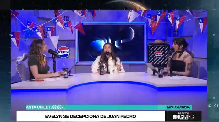 Amiga de Evelyn Ortiz en el react de Mundos Opuestos