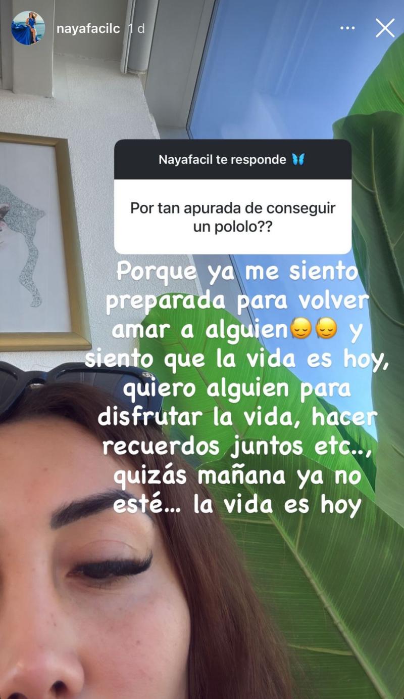 Historia de Naya Fácil | Instagram