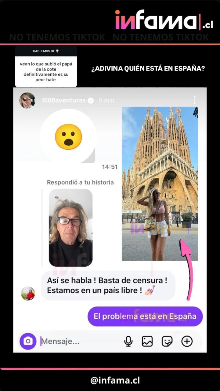 El padre de Coté López dejó la grande - In Fama