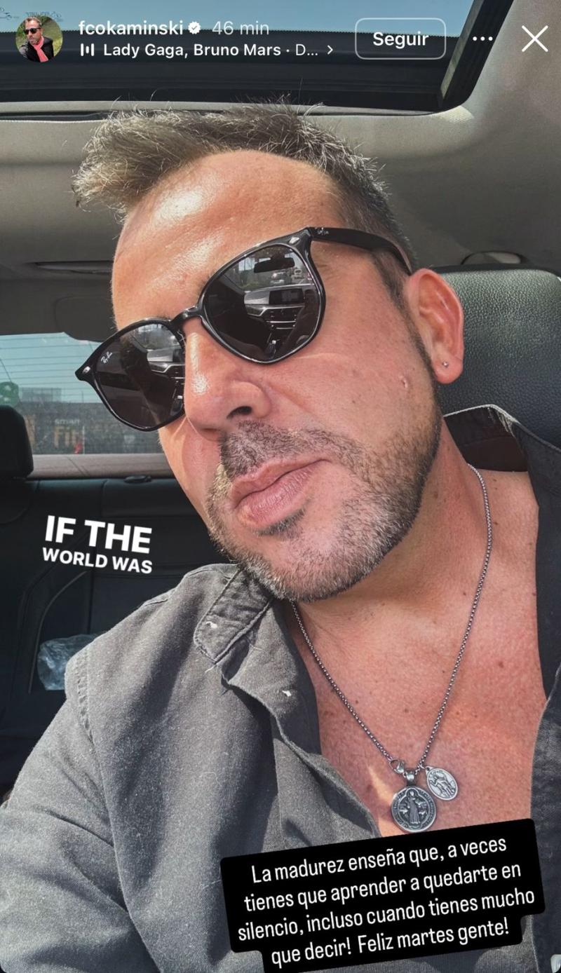 Historia de Francisco Kaminski contra Camila Andrade | Instagram