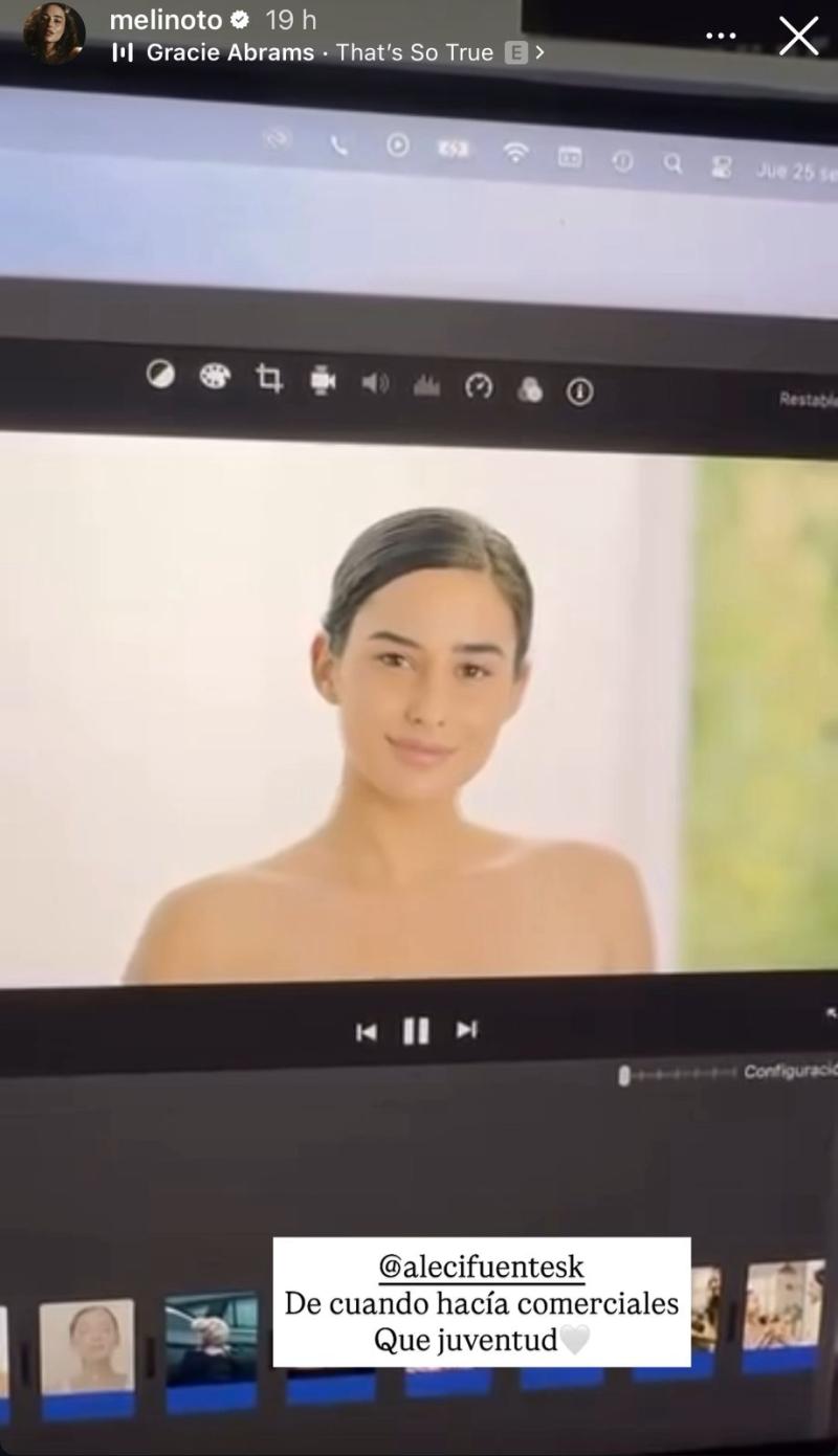 Historia de Melina Noto | Instagram