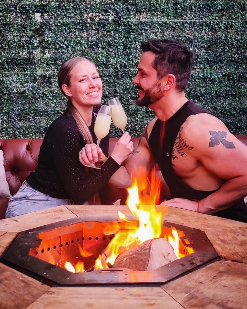 Álvaro Ballero y Ludmila Ksenofontova - Instagram