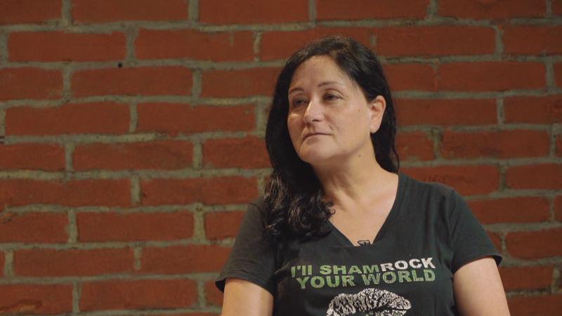 Catalina Saavedra en El Giornalista. Créditos: 13C