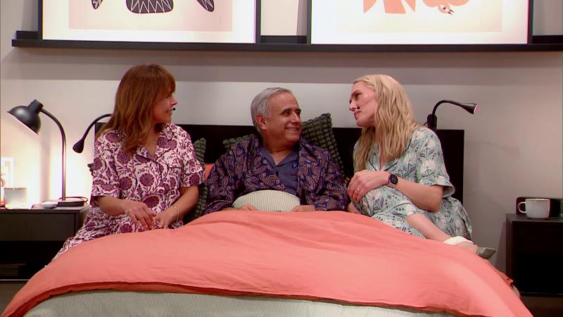 Antonieta Ortiz, doctor Sebastián Ugarte y Virginia Demaria. Créditos: 13C