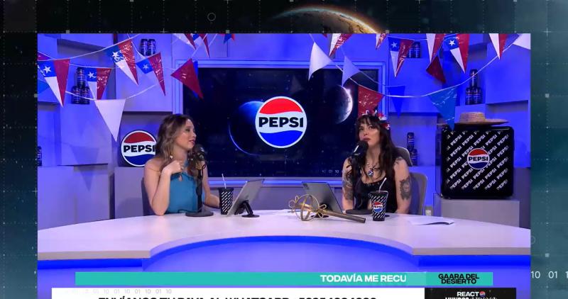 Pía y Natu en el React de Mundos Opuestos