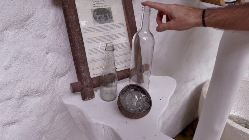 Programa de reciclaje de las Maldivas. Créditos: 13C.