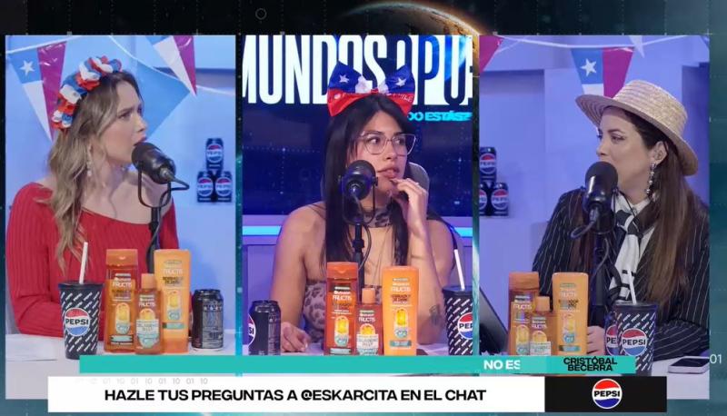 Eskarcita en "Mundos Opuestos"