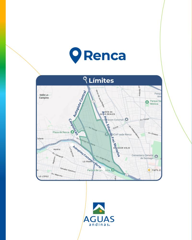 Corte de agua en Renca - Aguas Andinas