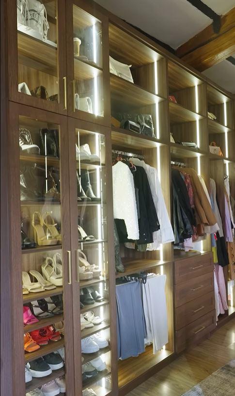 El walking-closet de Meli Noto y Pangal - Instagram