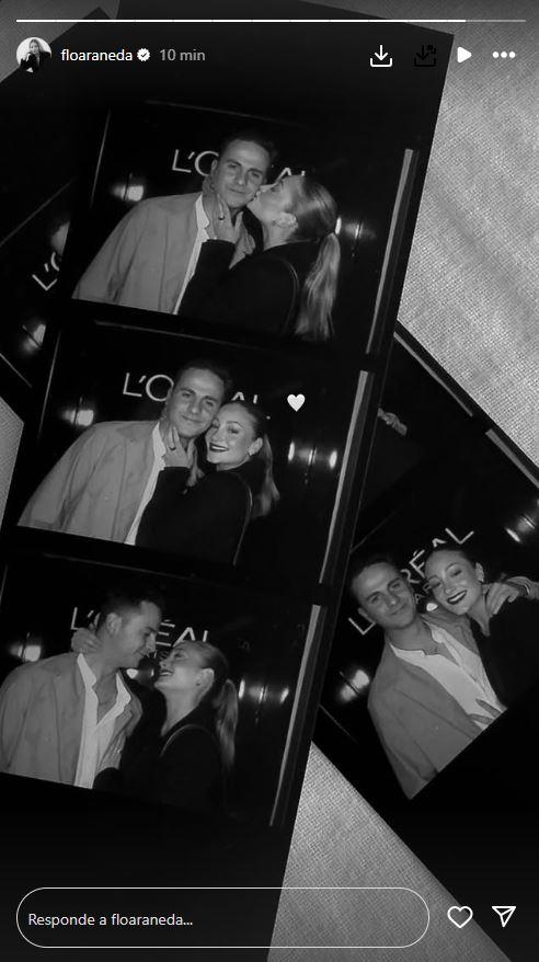 Florencia Araneda y su novio - Instagram