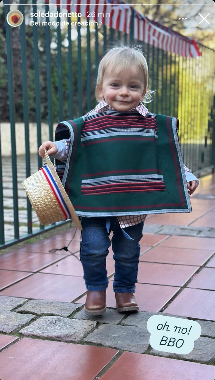 Hijo de Soledad Onetto | Instagram