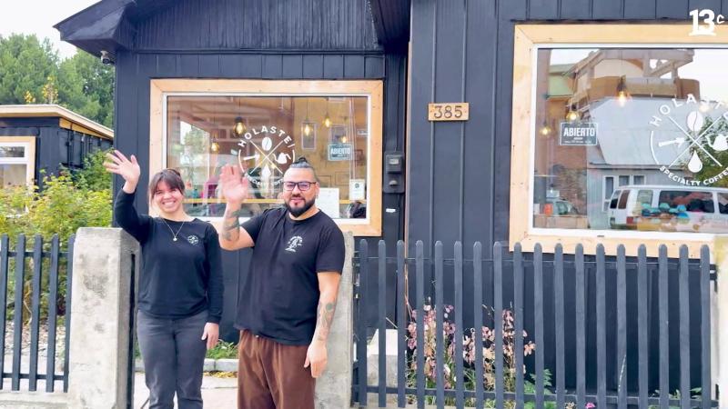 Cafetería Holaste! en Puerto Natales. Créditos: 13C