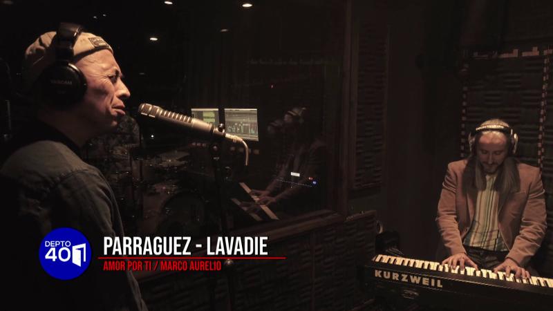 Omar Lavade y Osvaldo Parraguez en Depto 401