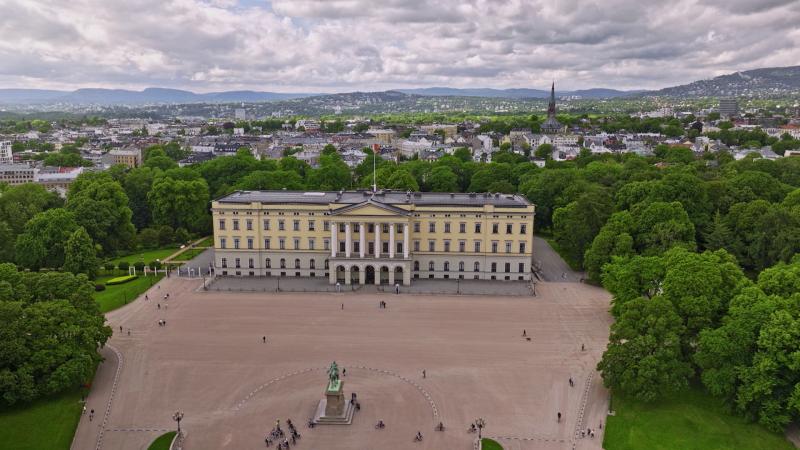 Palacio Real de Oslo. Créditos: 13C