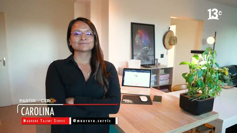 Carolina Salinas en "Partir de cero". Créditos: 13C