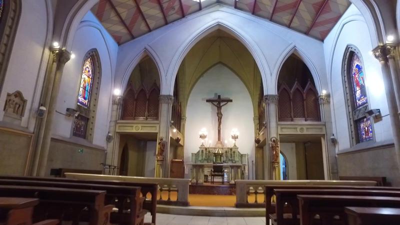 Iglesia gótica Congregación Escalas del Sagrado Corazón de Jesús. Créditos: 13C