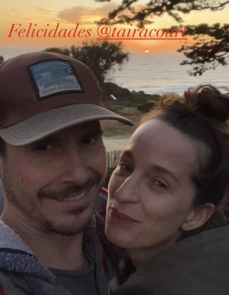 Historia de Instagram de Álvaro Espinoza y Taira Court en junio 2025 | Instagram