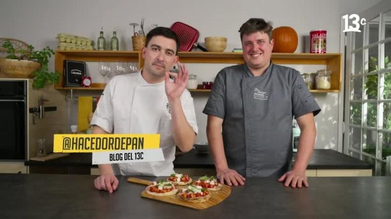 Nicolás Guzmán y Nicoló Giacometti preparan ñoquis sorrentinos. Créditos: 13C