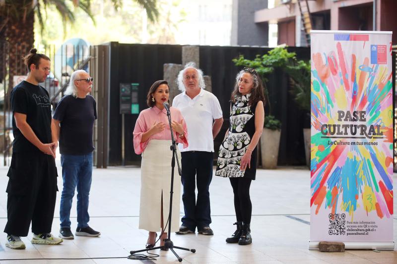 Pase Cultural 2025 con Ministra Arredondo y Los Jaivas. Créditos: Lotus Producciones.