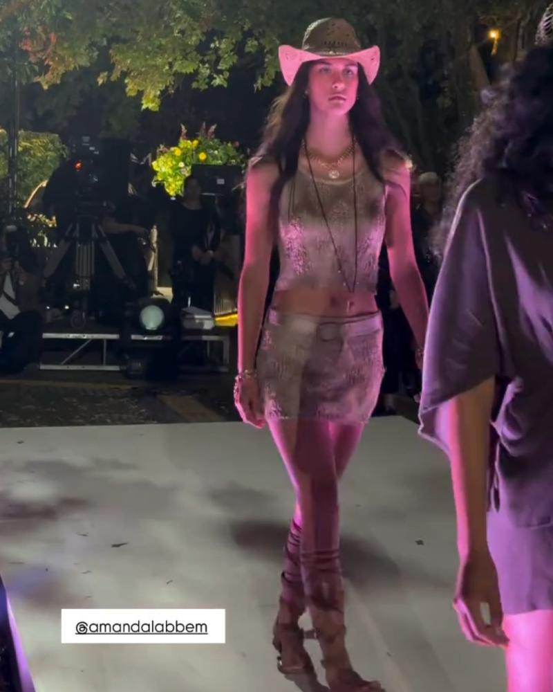 La protagonista de Adrenalina y su hija / Créditos: Instagram @panchamerino1