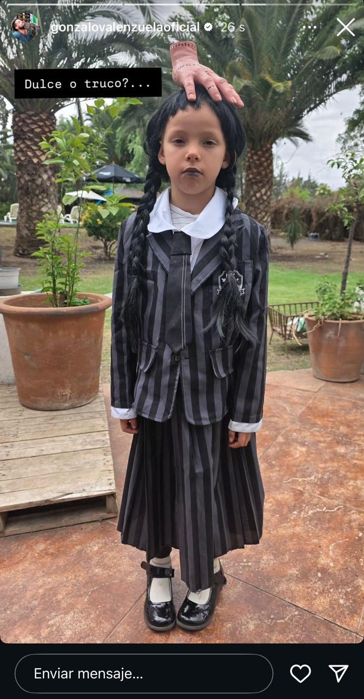 Anka, hija de Gonzalo Valenzuela y María Gracia Omegna - Instagram