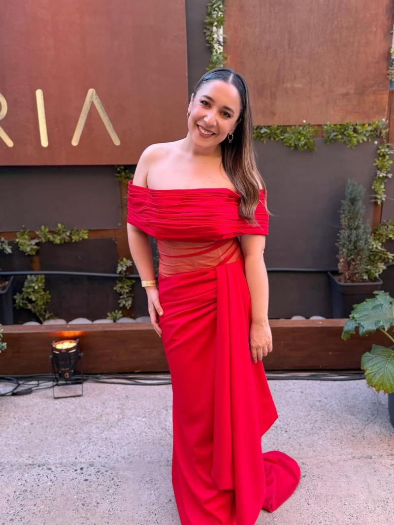 Cami Chef deslumbró con su look para los Premios Cordillera - Instagram
