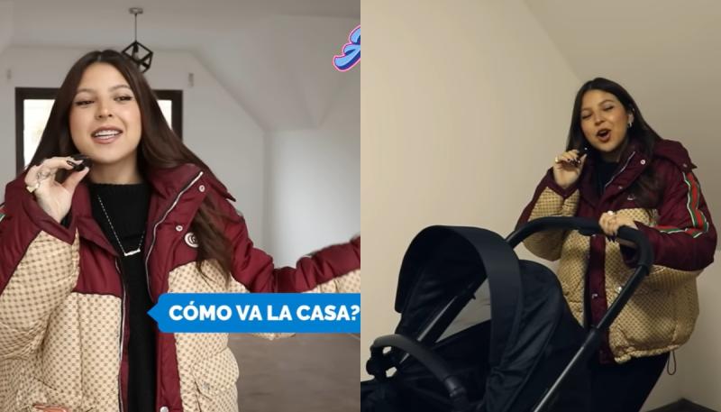 Ignacia Antonia mostrando su casa | Captura YouTube