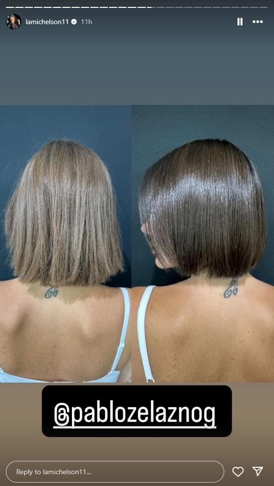 Cambio de Look de Ignacia Michelson | Instagram