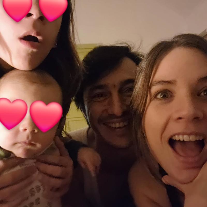 Camila Vallejo y su familia | Instagram