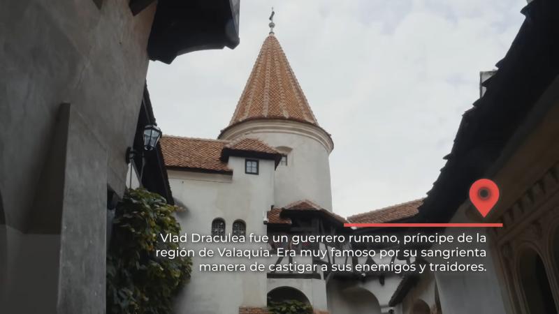 EEl castillo de Drácula en "Siempre hay un chileno". Créditos: Canal 13