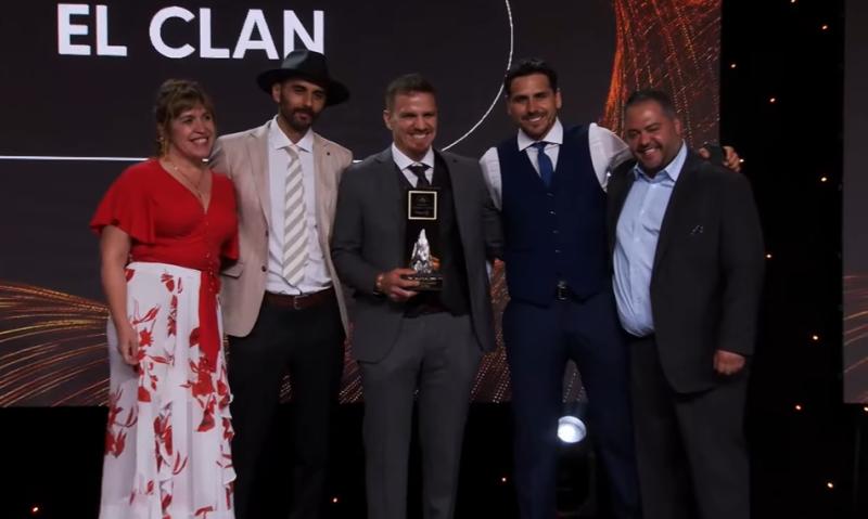 Pangal Andrade, Lorenzo Andrade y Diego | Premios Cordillera