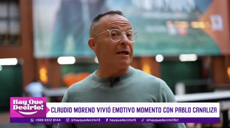 Claudio Moreno se contacta con familiares gracias a Pablo Canaliza.