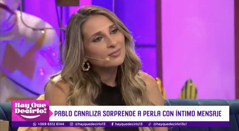 Perla recibe lindo mensaje de Cangri.